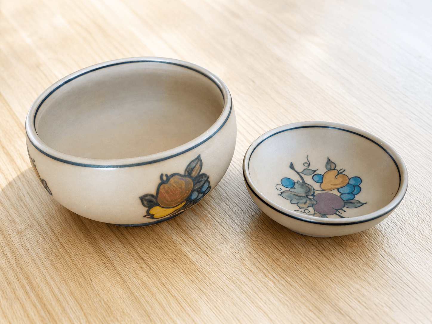 Mid century Danish kitchenware - L. Hjorth Ceramic Bowls