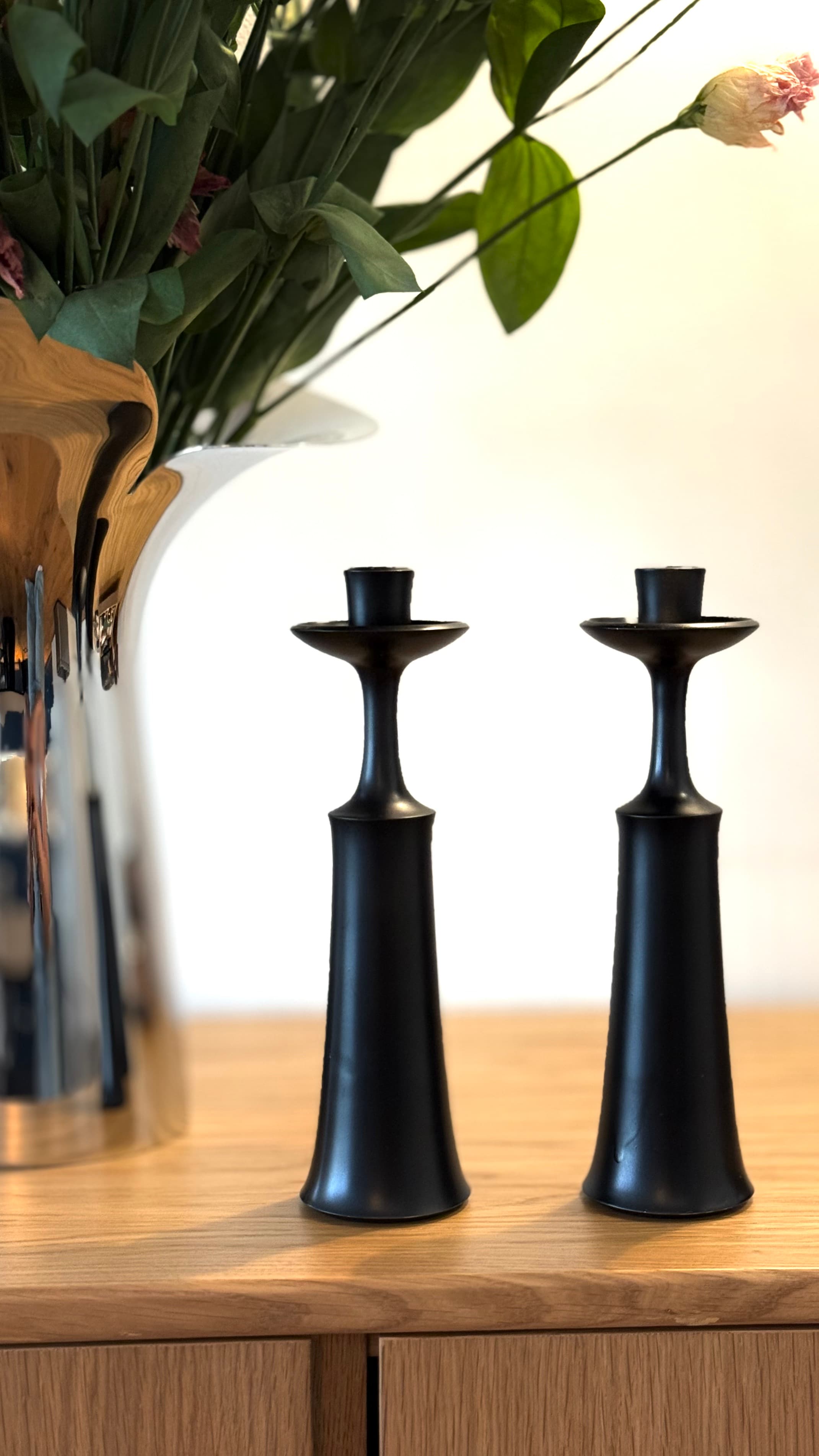 Mid century Danish candle holder - Dansk Candle Holders