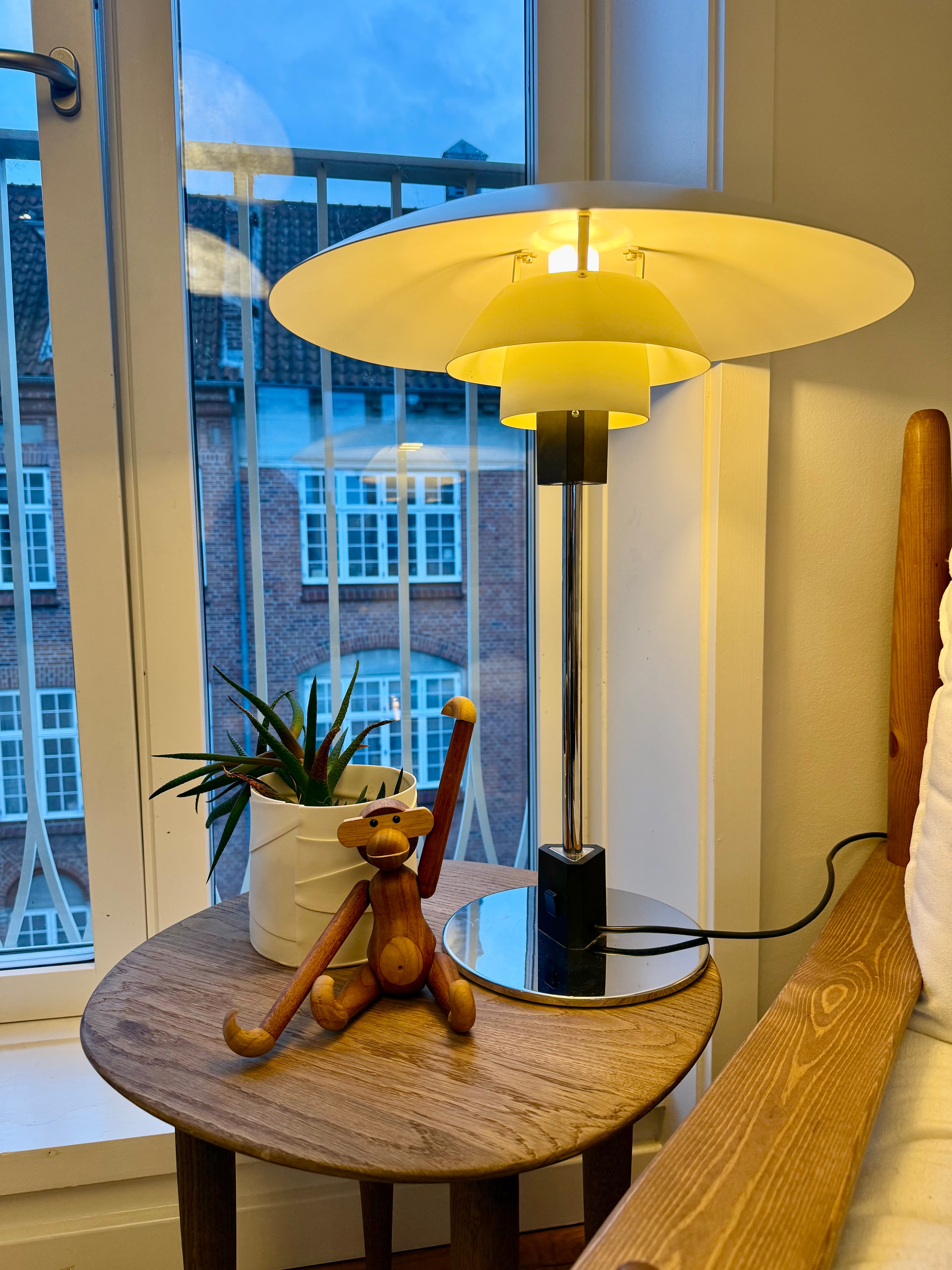 Mid century Scandinavian decor / collectibles - Wooden Monkey Figurine - Kay Bojesen - 1951