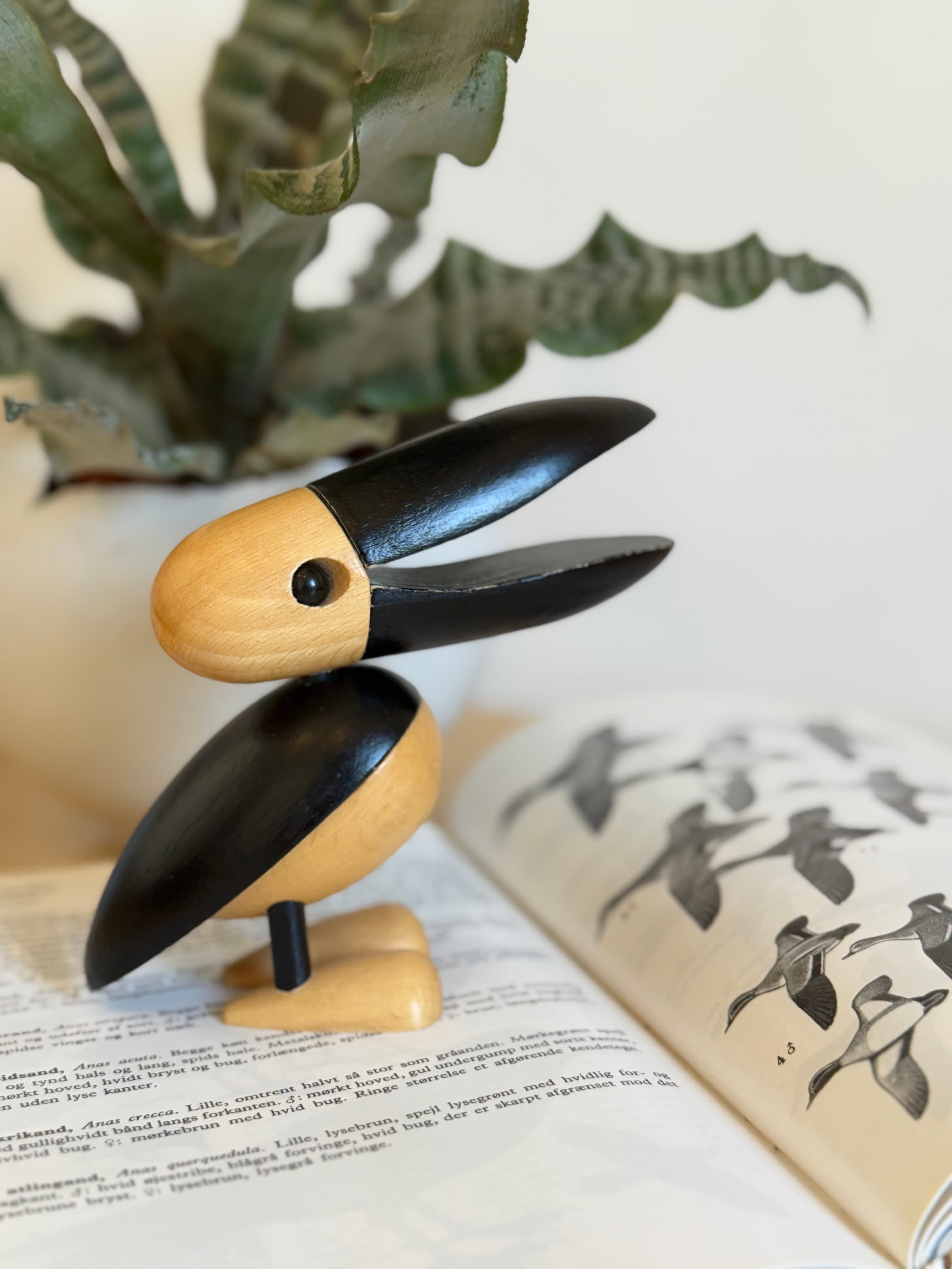 Mid century Scandinavian decor - Lucie Kaas Pelican Figurine