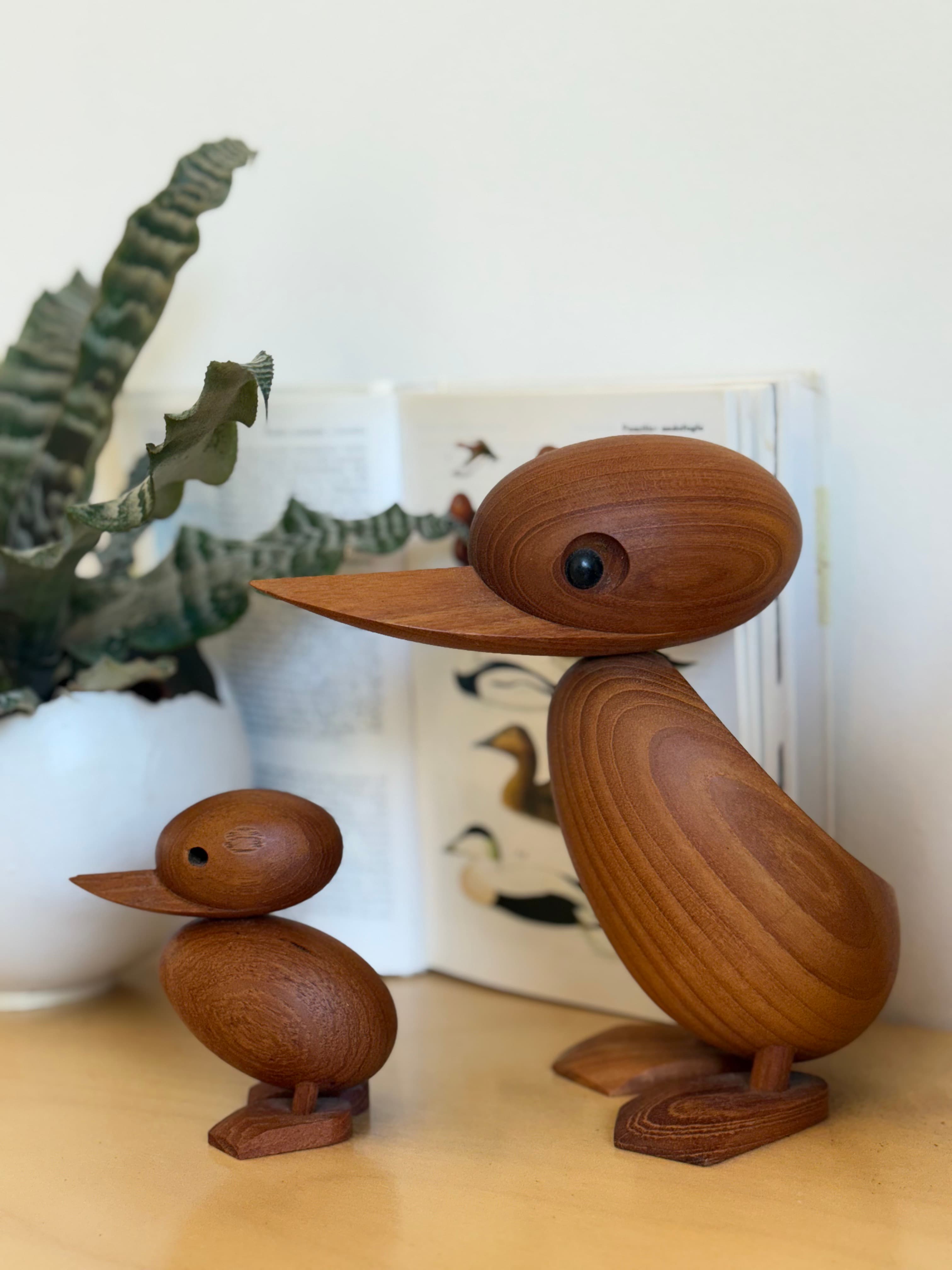Mid century Scandinavian decor / collectibles - Architectmade Duck & Duckling, Hans Balling for Architectmade, 1959