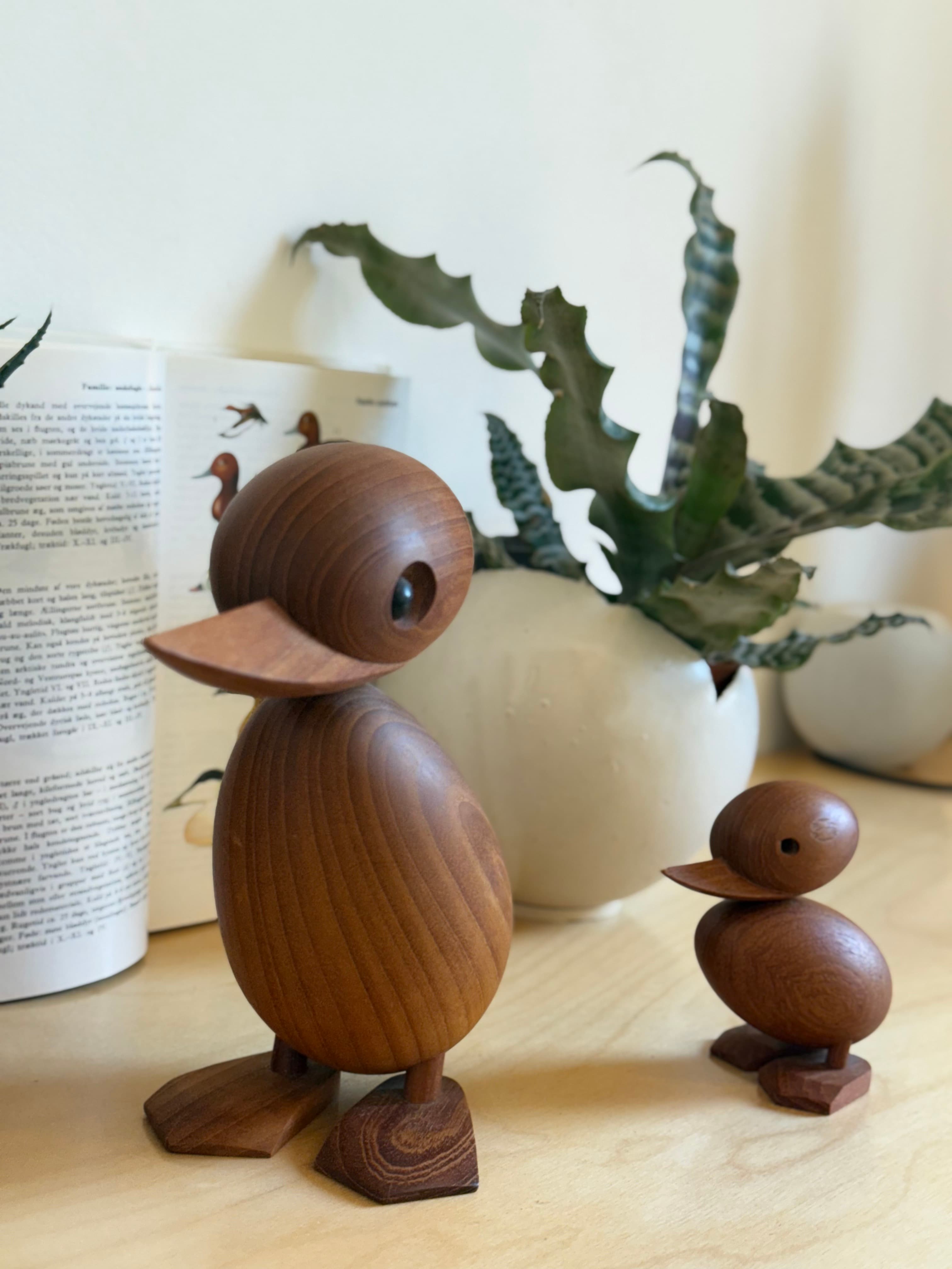 Mid century Scandinavian decor / collectibles - Architectmade Duck & Duckling, Hans Balling for Architectmade, 1959