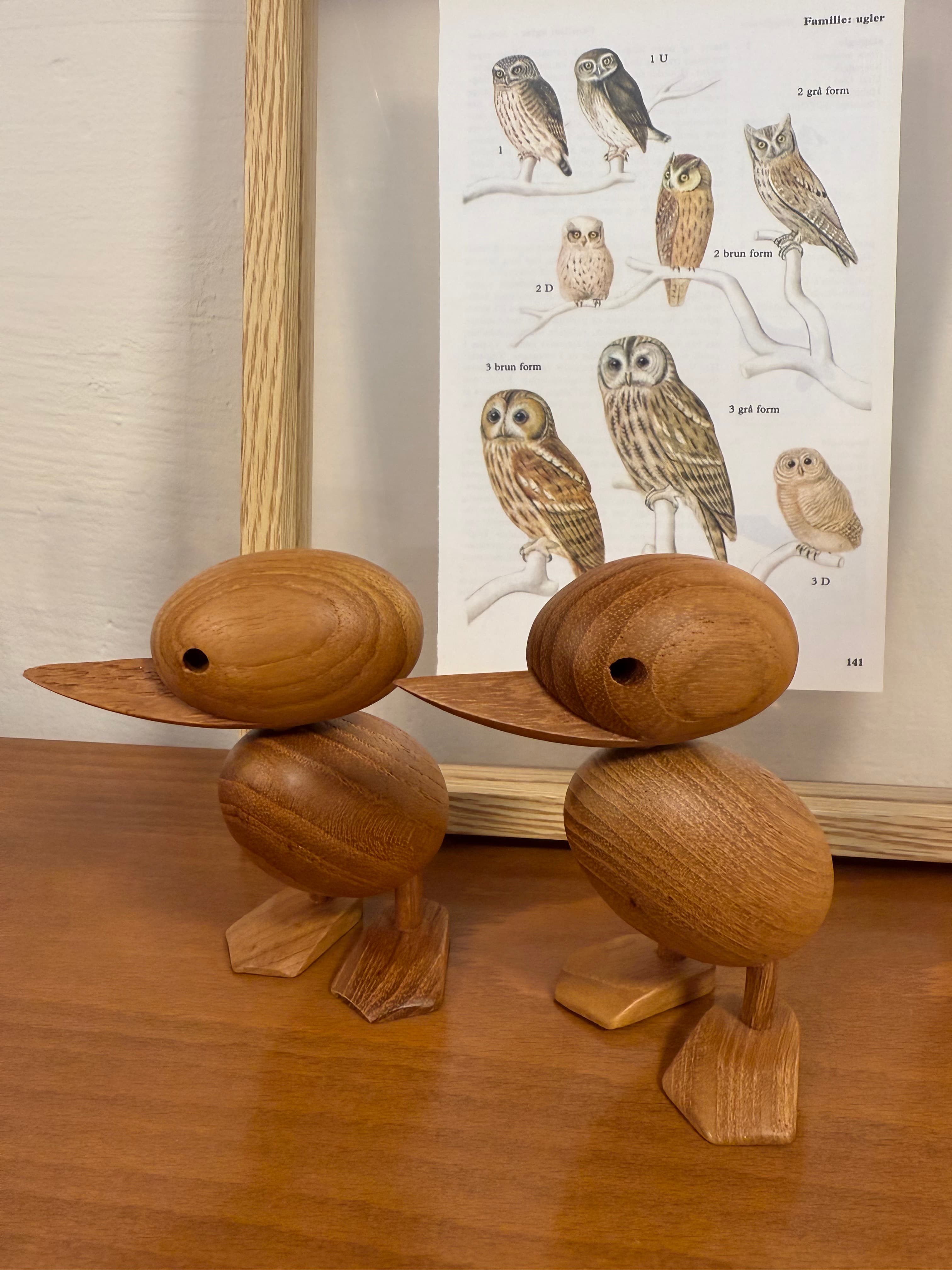 Mid century Danish decor / collectibles - Architectmade Ducklings (pair)
