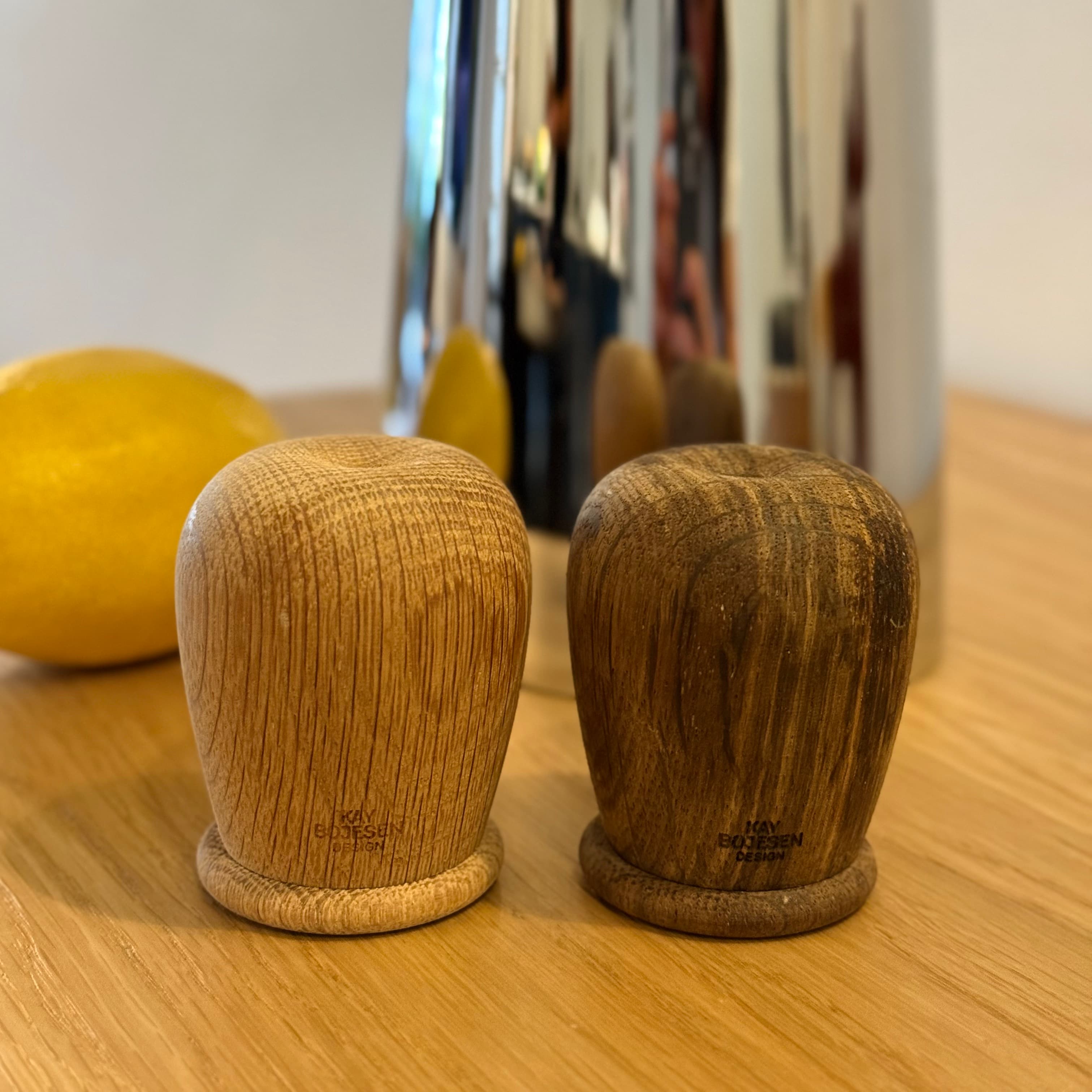 Vintage Danish kitchenware - Kay Bojesen Salt & Pepper Set