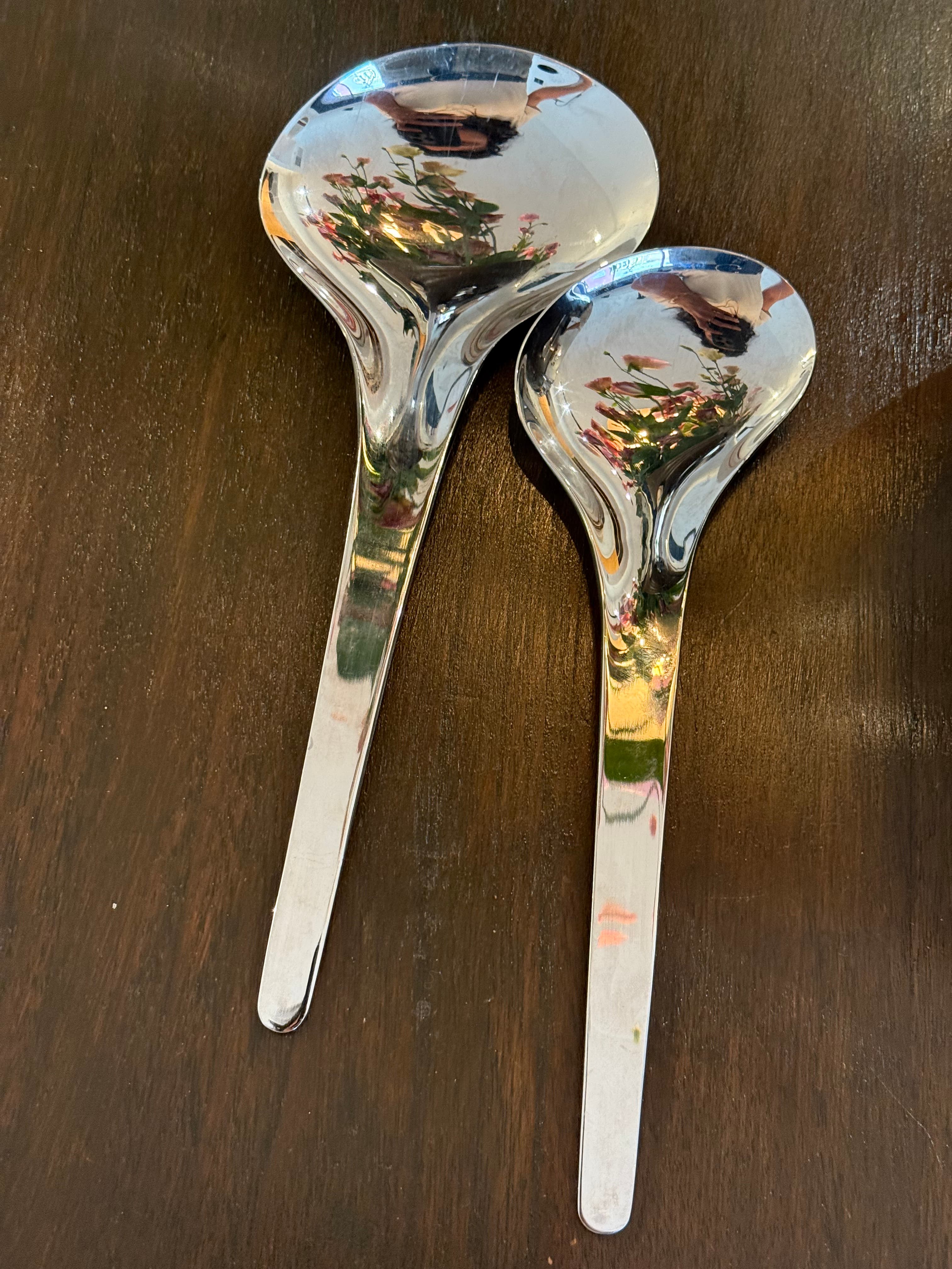 Vintage Danish kitchenware - Georg Jensen Bloom Spoons