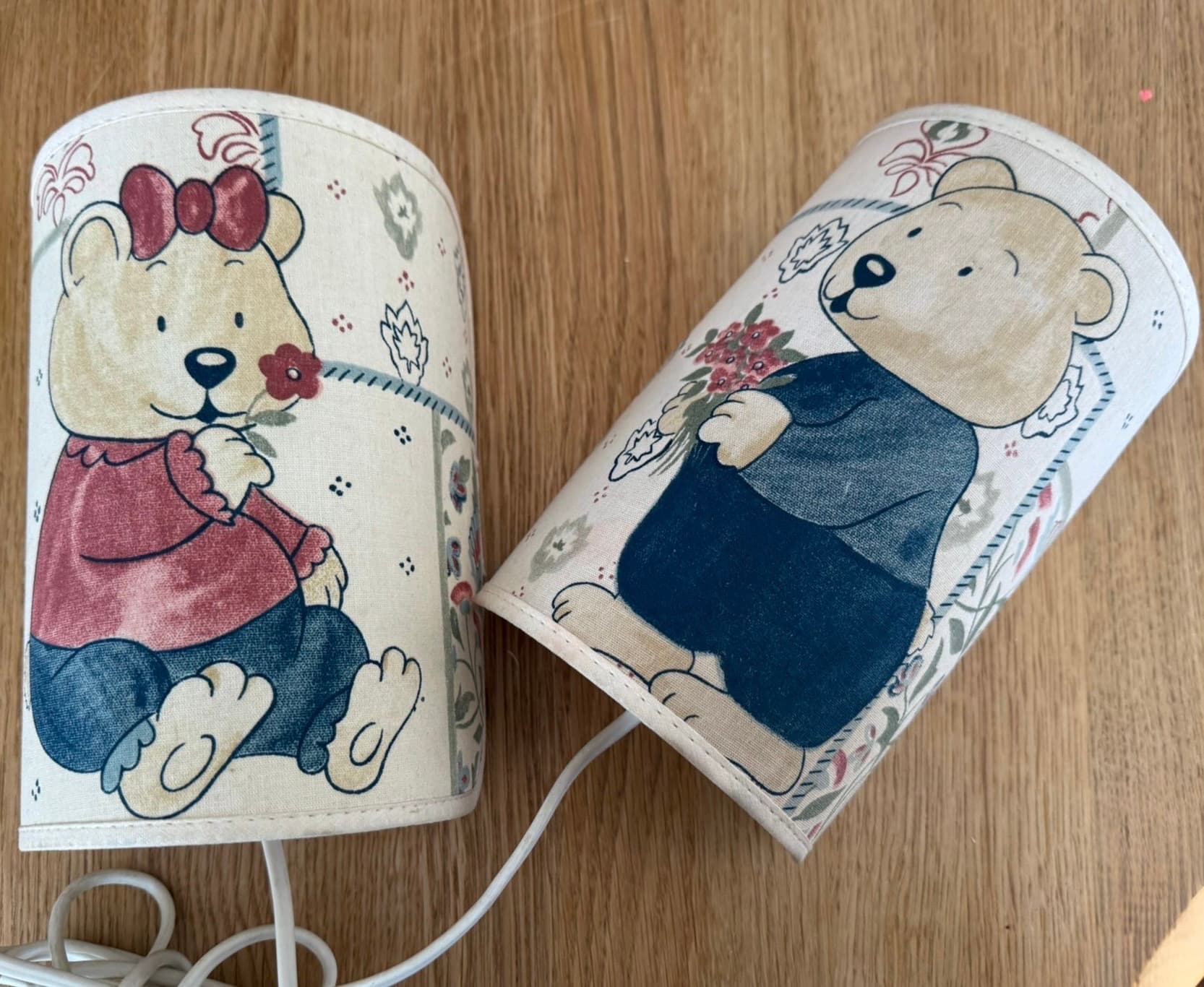 Vintage Danish lighting - Daralus Children's Wall Lamps