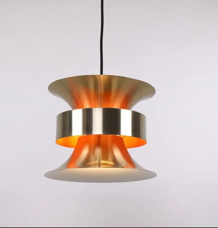 Mid century Danish lighting - Trava Aluminum Pendant Lamp - Carl Thore (1960) - Granhaga