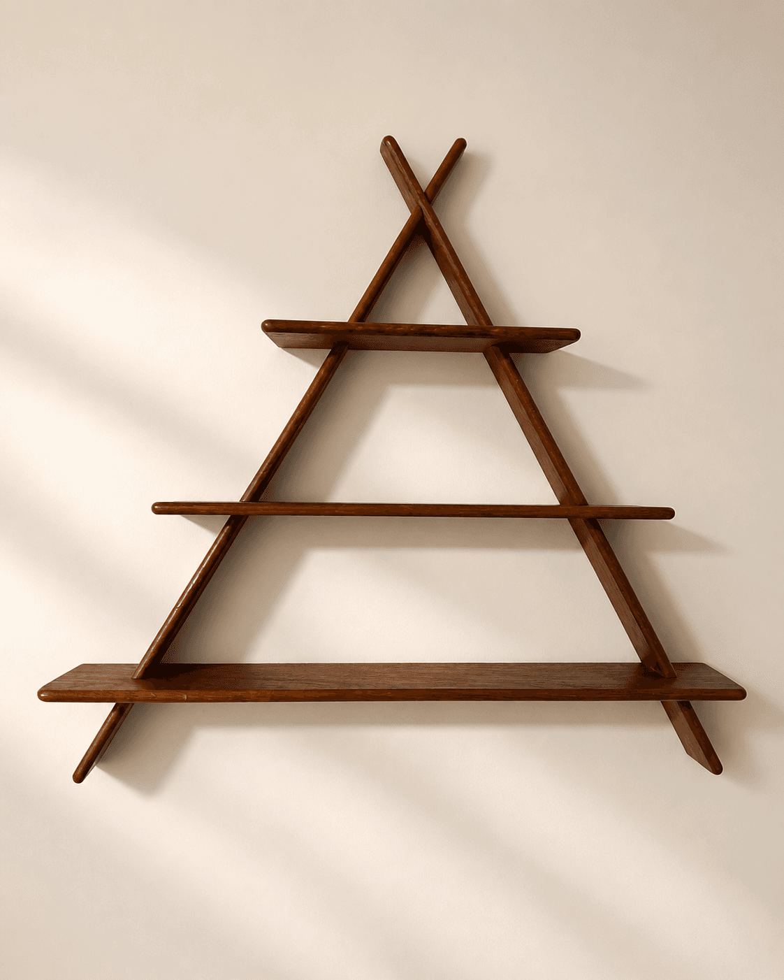 Mid century Scandinavian furniture - Mid-Century Danish Wall Shelf